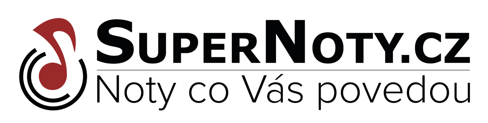 SuperNoty.cz – logo (světlý režim)